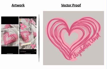 vector art conversion portfolio 4 - Eliza Beths Closet